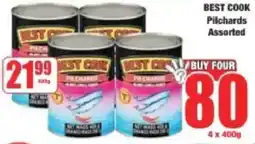 Boxer Best Cook Pilchards Assorted offer