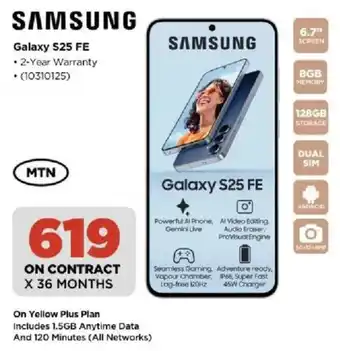 HiFi Corp Samsung Galaxy S25 FE offer