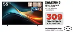 HiFi Corp Samsung 55-inch Crystal UHD 4K TV offer