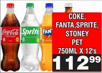 Advance Cash n Carry Coke, fanta, sprite, stoney pet offer