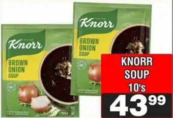 Advance Cash n Carry Knorr Soup offer