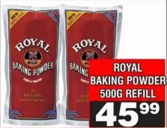 Advance Cash n Carry Royal baking powder refill offer