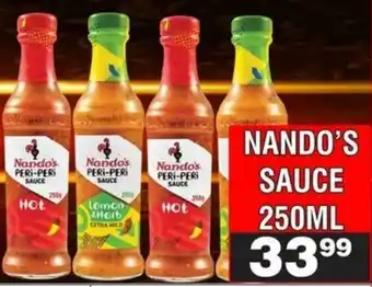 Advance Cash n Carry Nando's Sauce offer