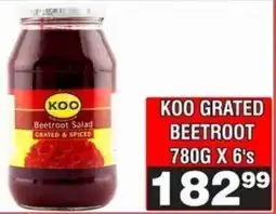 Advance Cash n Carry Koo grated beetroot offer
