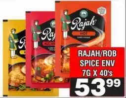 Advance Cash n Carry Rajah/ Robertson spice envelope offer