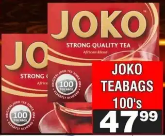 Advance Cash n Carry Joko Teabags offer