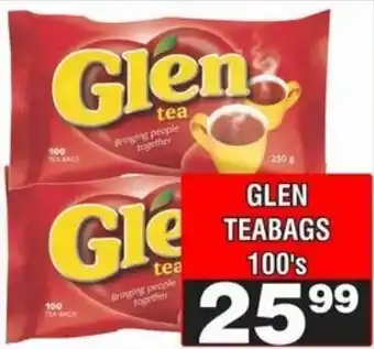 Advance Cash n Carry Glen Teabags offer