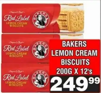 Advance Cash n Carry Bakers lemon cream biscuits offer