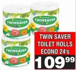 Advance Cash n Carry Twinsaver toilet rolls econo offer