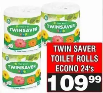 Advance Cash n Carry Twinsaver toilet rolls econo offer