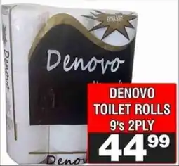 Advance Cash n Carry Denovo toilet rolls 2ply offer