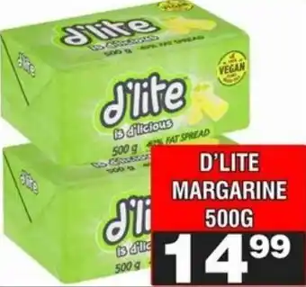 Advance Cash n Carry D'lite Margarine offer