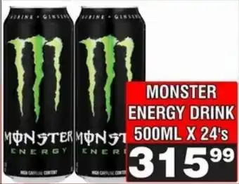 Advance Cash n Carry Monster energy drink offer