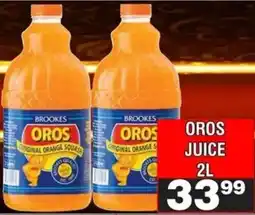 Advance Cash n Carry Brookes Oros Juice offer