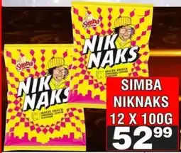 Advance Cash n Carry Simba niknaks offer