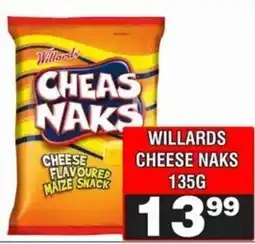 Advance Cash n Carry Willards cheese naks offer