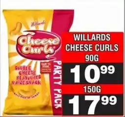 Advance Cash n Carry Willards Cheese Curls offer