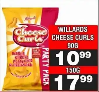 Advance Cash n Carry Willards Cheese Curls offer