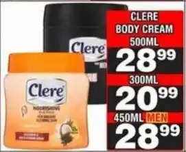 Advance Cash n Carry Clere body cream offer