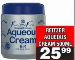 Advance Cash n Carry Reitzer aqueous cream offer
