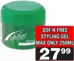 Advance Cash n Carry Sof n free styling gel max offer