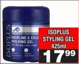 Advance Cash n Carry Isoplus styling gel offer