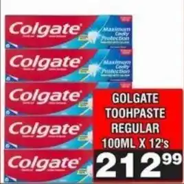 Advance Cash n Carry Colgate Toohpaste Regular offer
