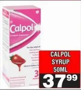 Advance Cash n Carry Calpol syrup offer