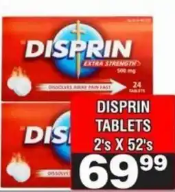 Advance Cash n Carry Disprin Tablets offer