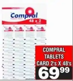 Advance Cash n Carry Compral tablets card offer