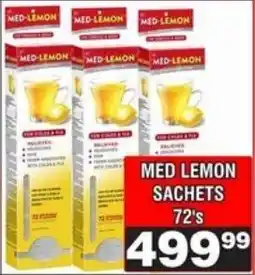 Advance Cash n Carry Med lemon sachets offer