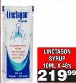 Advance Cash n Carry Linctagon Syrup offer