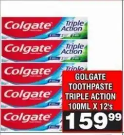 Advance Cash n Carry Colgate toothpaste triple action offer