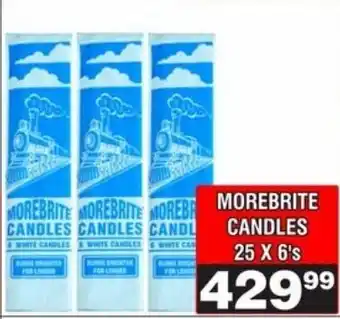Advance Cash n Carry Morebrite Candles offer