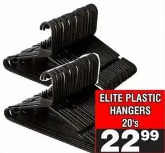 Advance Cash n Carry Elite plastic hangers offer