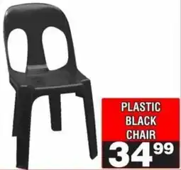 Advance Cash n Carry Plastic black chair offer