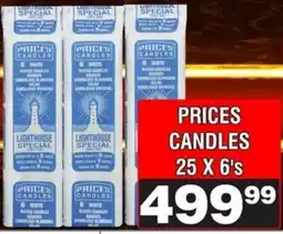 Advance Cash n Carry Prices Candles offer
