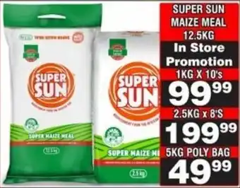 Advance Cash n Carry Super sun maize meal offer