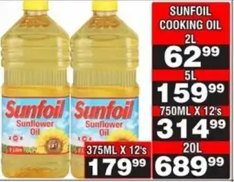 Advance Cash n Carry Sunfoil cooking oil offer