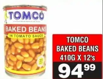 Advance Cash n Carry Tomco baked beans offer