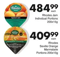 Save Rhodes Seville Orange Marmalade Portions offer