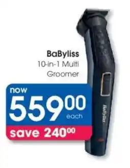 Clicks BaByliss 10-in-1 Multi Groomer offer