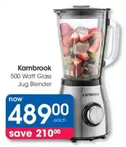 Clicks Kambrook 500 Watt Glass Jug Blender offer