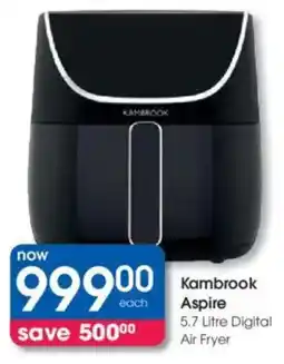 Clicks Kambrook Aspire Digital Air Fryer offer