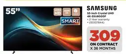 HiFi Corp Samsung 55-inch Crystal UHD 4K-55U8000F offer