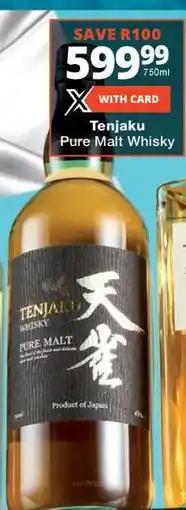 Checkers Tenjaku Pure Malt Whisky offer