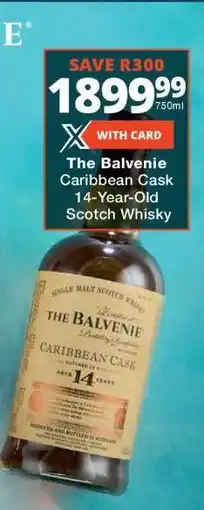 Checkers The Balvenie Caribbean Cask 14-Year-Old Scotch Whisky offer