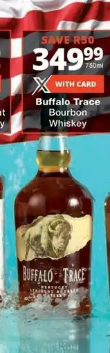 Checkers Buffalo Trace Bourbon Whiskey offer