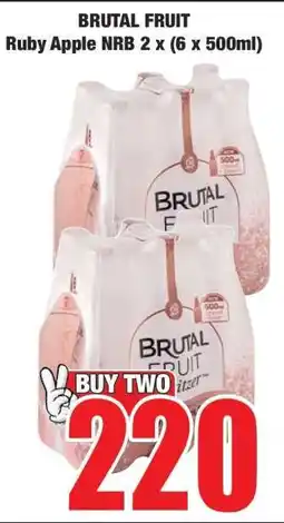 Boxer BRUTAL FRUIT RUBY APPLE NRB 2 X (6 X 500ML) offer