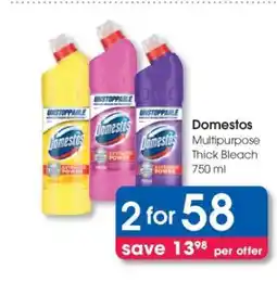 Clicks Domestos offer